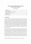 Research paper thumbnail of Constitución, normas y política del poder constituyente en la teoría constitucional actual