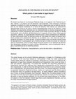 Research paper thumbnail of ¿Qué puntos de vista importan en la teoría del derecho?