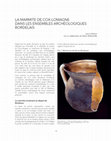 Research paper thumbnail of La marmite de Cox-Lomagne dans les ensembles archéologiques bordelais