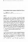 Research paper thumbnail of Polyurethane Foam Response To High Heat Fluxes