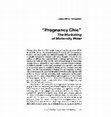 Research paper thumbnail of 'Pregnancy Chic': The Marketing of Maternity Wear