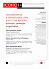 Research paper thumbnail of Adolescencia e identidades LGBT en el cine español. Evolución, personajes y significados