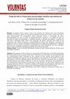 Research paper thumbnail of Pulsão de vida no "Projeto para uma psicologia científica": uma releitura de Freud à luz de Loewald