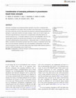 Research paper thumbnail of Consideration of emerging pollutants in groundwater-based reuse concepts