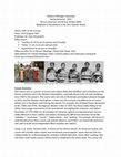 Research paper thumbnail of Syllabus: Rebellions and Revolutions in the Black World (Lower Level)