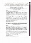 Research paper thumbnail of Capacidad De Difusión Del Ión Calcio a Través De La Dentina Radicular Utilizando Cuatro Tipos De Vehículos: Anestesia, Hidróxido De Calcio Calcifar®, Glicerina y Polietilenglicol