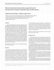 Research paper thumbnail of Paleoenvironmental interpretation using fossil record: San Juan Raya Formation, Zapotitlán basin, Puebla, Mexico