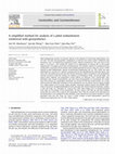 Research paper thumbnail of A simplified method for analysis of a piled embankment reinforced with geosynthetics