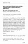 Research paper thumbnail of Mussel farming impacts on trophic status and benthic community structure in Maliakos Gulf (Eastern Mediterranean)