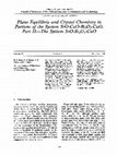 Research paper thumbnail of Phase Equilibria and Crystal Chemistry in Portions of the System SrOCaO1/2Bi2O3CuO: V, The System SrOCaO1/2Bi2O3