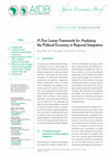 Research paper thumbnail of A Five Lenses Framework for Analyzing the Political Economy in Regional Integration