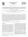 Research paper thumbnail of Nitrogen dynamics under Lolium perenne after a single application of three different sewage sludge types from the same treatment stream