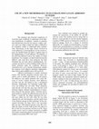 Research paper thumbnail of Use of a new methodology to elucidate isocyanate adhesion to wood