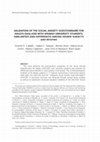 Research paper thumbnail of Validation of the Social Anxiety Questionnaire for Adults (SAQ-A30) with Spanish University Students: Similarities and Differences Among Degree Subjects and Regions