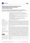 Research paper thumbnail of Zebrafish Patient-Derived Xenografts Identify Chemo-Response in Pancreatic Ductal Adenocarcinoma Patients