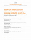 Research paper thumbnail of Discriminación e inclusión laboral en grandes empresas de Arica (Chile)