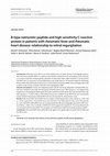 Research paper thumbnail of B-type natriuretic peptide and high sensitivity C-reactive protein in patients with rheumatic fever and rheumatic heart disease: relationship to mitral regurgitation