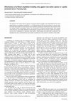 Research paper thumbnail of Effectiveness of artificial amphibian breeding sites against non-native species in a public protected area in Tuscany, Italy