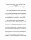 Research paper thumbnail of Gospel Proclamation Among the Urban Poor