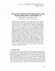 Research paper thumbnail of Build-Own-Operate-Transfer (Boot) for Water-Infrastructure Projects