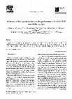 Research paper thumbnail of Influence of the operation time on the performance of a new SCR monolithic catalyst