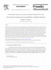 Research paper thumbnail of Out-of-class Learning and Accountability in Higher Education