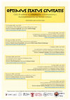 Research paper thumbnail of OPTIMVS STATVS CIVITATIS. Ciclo di webinar su cittadinanza, colonizzazione e municipalizzazione nel mondo romano (novembre 2021-giugno 2022)