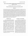 Research paper thumbnail of Effect of urea feeding on feed intake and performance of male buffalo calves