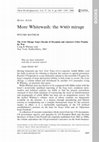 Research paper thumbnail of More Whitewash: the wmd mirage