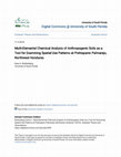 Research paper thumbnail of Multi-Elemental Chemical Analysis of Anthropogenic Soils as a Tool for Examining Spatial Use Patterns at Prehispanic Palmarejo, Northwest Honduras