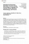 Research paper thumbnail of Changing the Dominant Narrative: A Call for Using Storytelling as Language and Literacy Theory, Research Methodology, and Practice