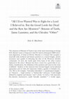 Research paper thumbnail of “All I Ever Wanted Was to Fight for a Lord I Believed in. But the Good Lords Are Dead and the Rest Are Monsters”: Brienne of Tarth, Jaime Lannister, and the Chivalric “Other”