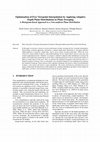 Research paper thumbnail of Optimization of Free Viewpoint Interpolation by Applying Adaptive Depth Plane Distributions in Plane Sweeping - A Histogram-based Approach to a Non-uniform Plane Distribution