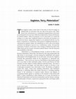 Research paper thumbnail of Eagleton, Terry, Materialism