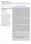 Research paper thumbnail of Decoding the Urban Landscape