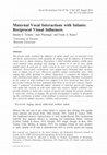 Research paper thumbnail of Maternal Vocal Interactions with Infants: Reciprocal Visual Influences