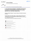 Research paper thumbnail of A late Miocene mammal assemblage reveals a complex taphonomic history in fluvial deposits of central Argentina