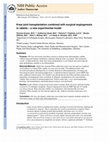 Research paper thumbnail of Knee joint transplantation combined with surgical angiogenesis in rabbits-A new experimental model