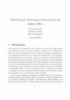 Research paper thumbnail of Agent-Based Simulation for International Tax Compliance