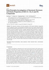 Research paper thumbnail of First-principles investigation of structural, electronic and dynamical properties in ScAuSn alloy