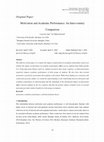 Research paper thumbnail of Motivation and Academic Performance: An Inter-country Comparison