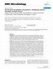 Research paper thumbnail of Acceleration of epithelial cell syndecan-1 shedding by anthrax hemolytic virulence factors