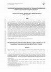 Research paper thumbnail of The Examination of the Variables Playing a Role on the Process of Adoption of Innovations by Descriptive Review Method