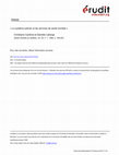 Research paper thumbnail of Le système policier et les services de santé mentale