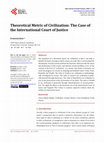 Research paper thumbnail of Theoretical Metric of Civilization: The Case of the International Court of Justice