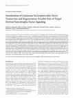 Research paper thumbnail of Sensitization of Cutaneous Nociceptors after Nerve Transection and Regeneration: Possible Role of Target-Derived Neurotrophic Factor Signaling