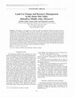 Research paper thumbnail of Land use change and resource management in the Jnane Mas valley (Khenifra, Middle Atlas, Morocco)