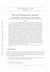 Research paper thumbnail of How can social herding enhance cooperation? Submitted (2012)