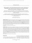 Research paper thumbnail of [Funzioni esecutive metacognitive ed emozionali/motivazionali nel disturbo dello spettro dell'autismo e nel disturbo da deficit di attenzione con iperattività: risultati preliminari]