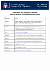 Research paper thumbnail of Integration of a 6LilnSe2 thermal neutron detector into a CubeSat instrument